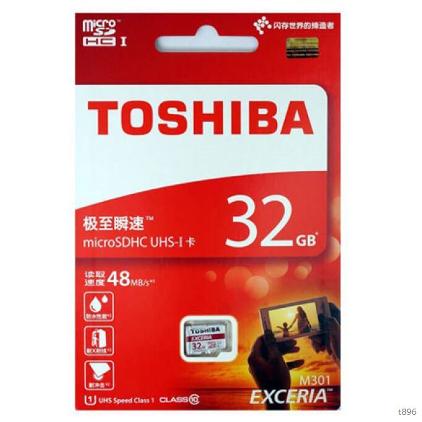 Thẻ nhớ microSD Toshiba Exceria 48mbs 32gb  chính hãng Chính Hãng