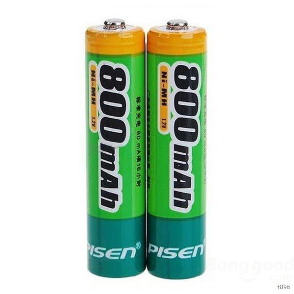 Pin Sạc Cao Cấp Pisen AAA 800mah (vỉ 2 viên) chính hãng