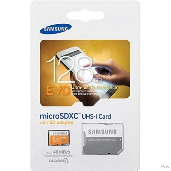 THẺ NHỚ MICROSDXC SAMSUNG EVO 128GB  UHS-1 Class 10 Chính Hãng 48Mbs