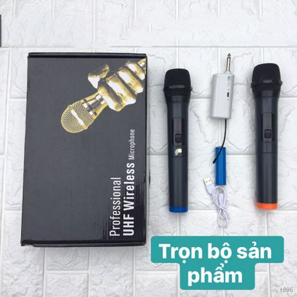 Micro Karaoke đôi không dây K-072