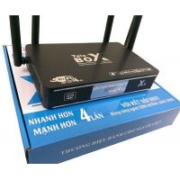 Android Tivi Box TeleBox X5 4 râu Chính Hãng