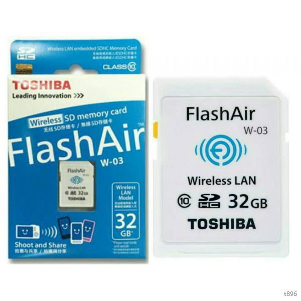 Thẻ nhớ TOSHIBA SD FLASHAIR 32GB Chính Hãng