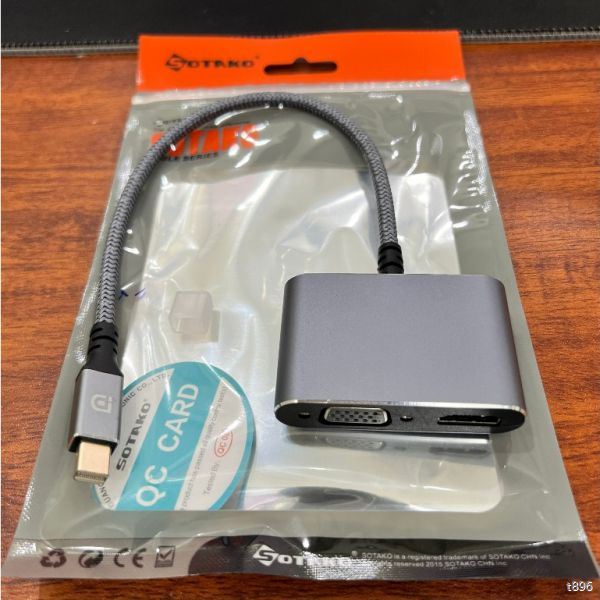 Cáp chuyển từ Mini Displayport sang HDMI và VGA hãng Sotako